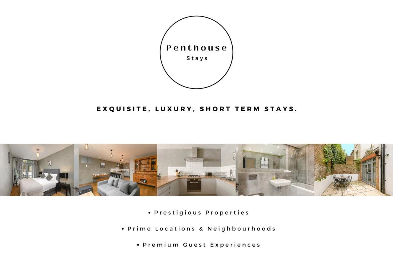Penthousestays Nr Notting Hill - Luxury 2 Bedroom King Bed Apartment - Near Portobello Road Londra Esterno foto